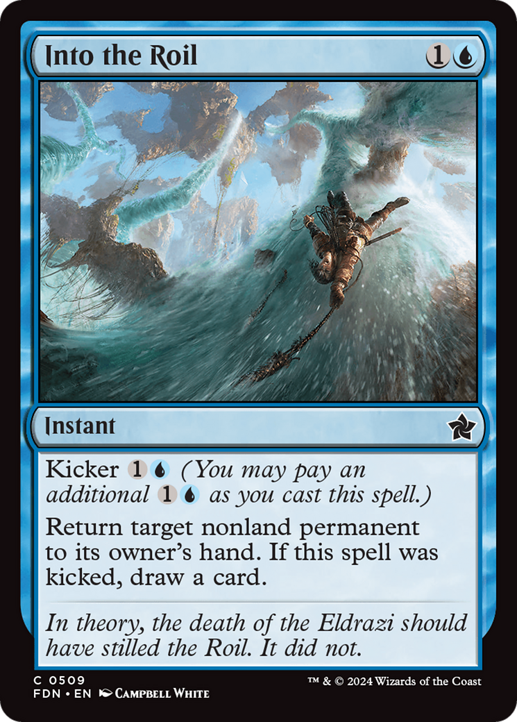 Into the Roil [Foundations] | Card Citadel
