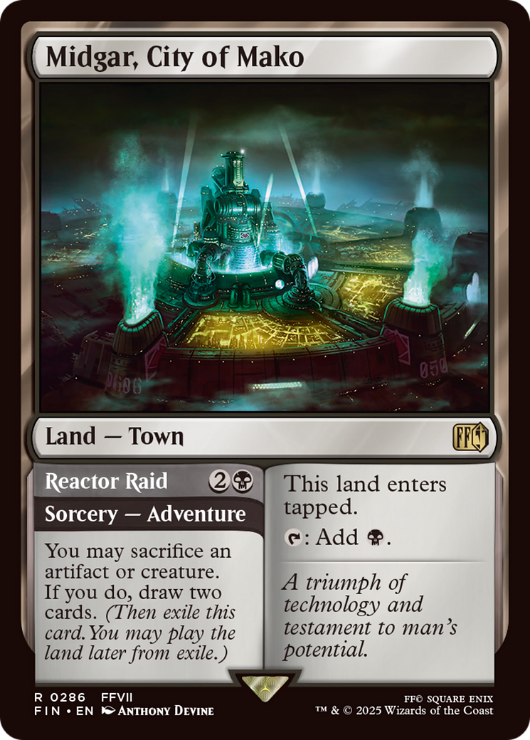 Midgar, City of Mako [FINAL FANTASY] | Card Citadel
