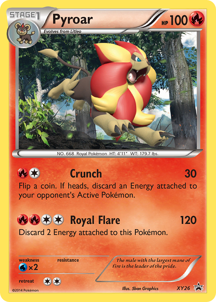 Pyroar (XY26) [XY: Black Star Promos] | Card Citadel