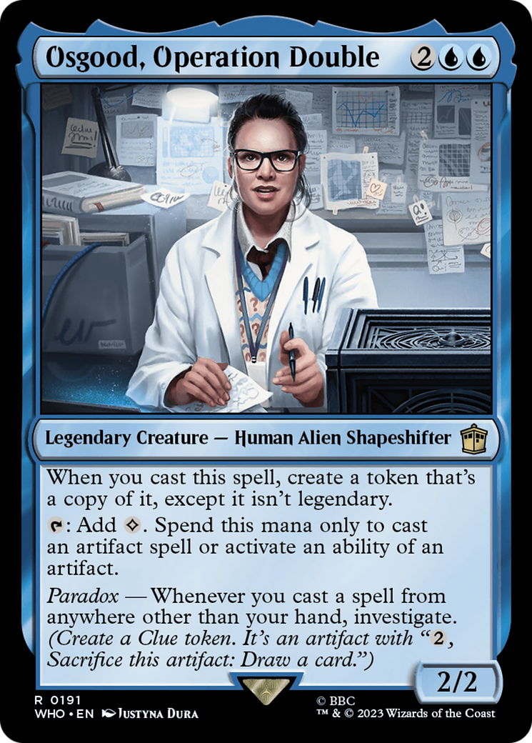 Osgood, Operation Double [Doctor Who] | Card Citadel