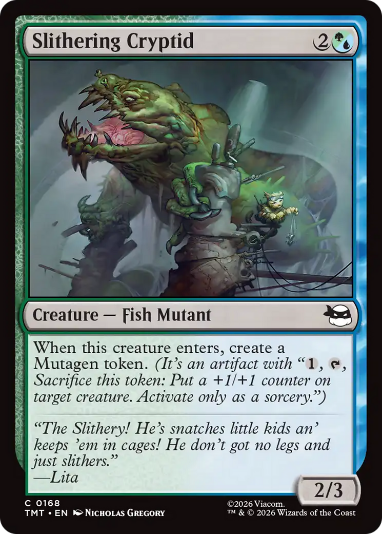 Slithering Cryptid [Teenage Mutant Ninja Turtles] | Card Citadel