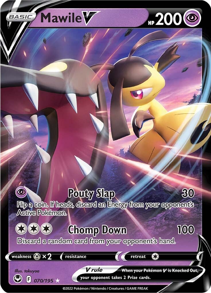 Mawile V (070/195) [Sword & Shield: Silver Tempest] | Card Citadel