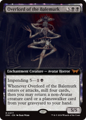 Overlord of the Balemurk (Extended Art) [Duskmourn: House of Horror] | Card Citadel