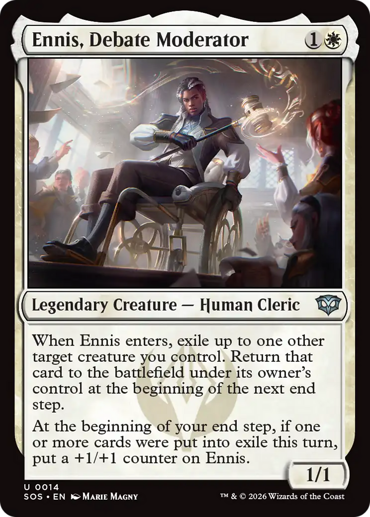 Ennis, Debate Moderator [Secrets of Strixhaven] | Card Citadel