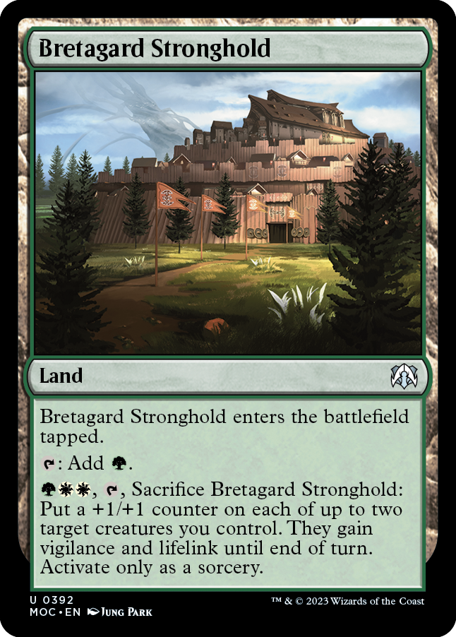 Bretagard Stronghold [March of the Machine Commander] | Card Citadel