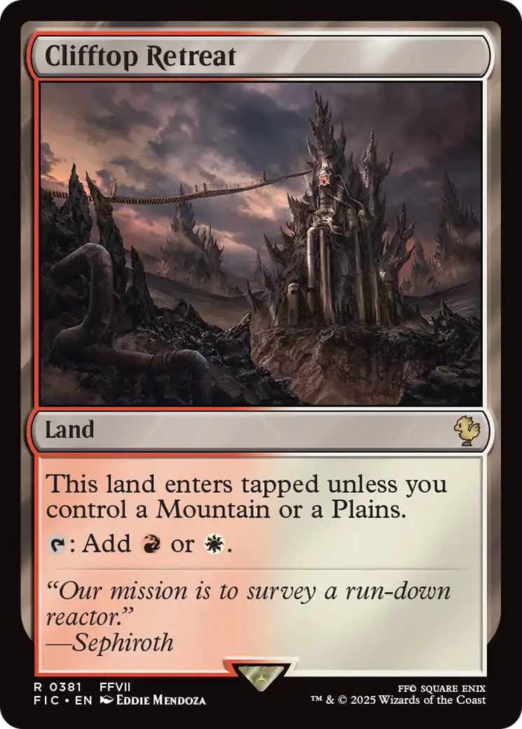 Clifftop Retreat [FINAL FANTASY Commander] | Card Citadel