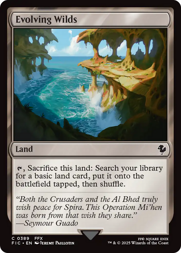 Evolving Wilds [FINAL FANTASY Commander] | Card Citadel