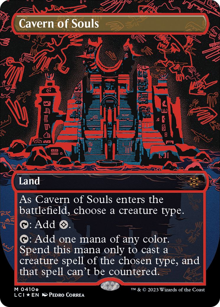 Cavern of Souls (0410e) (Borderless) [The Lost Caverns of Ixalan] | Card Citadel