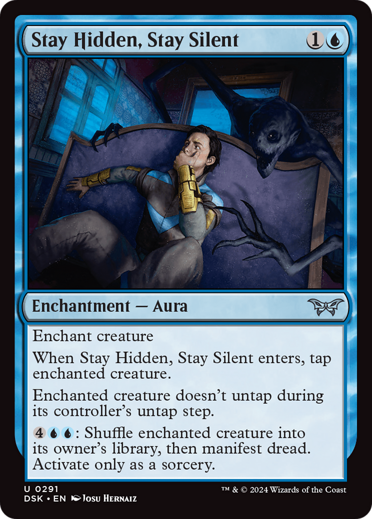 Stay Hidden, Stay Silent (0291) [Duskmourn: House of Horror] | Card Citadel