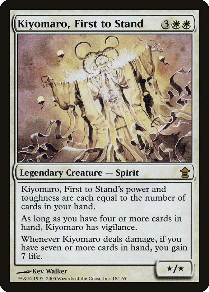 Kiyomaro, First to Stand [Saviors of Kamigawa] | Card Citadel