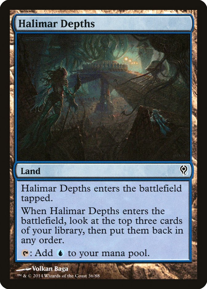 Halimar Depths [Duel Decks: Jace vs. Vraska] | Card Citadel