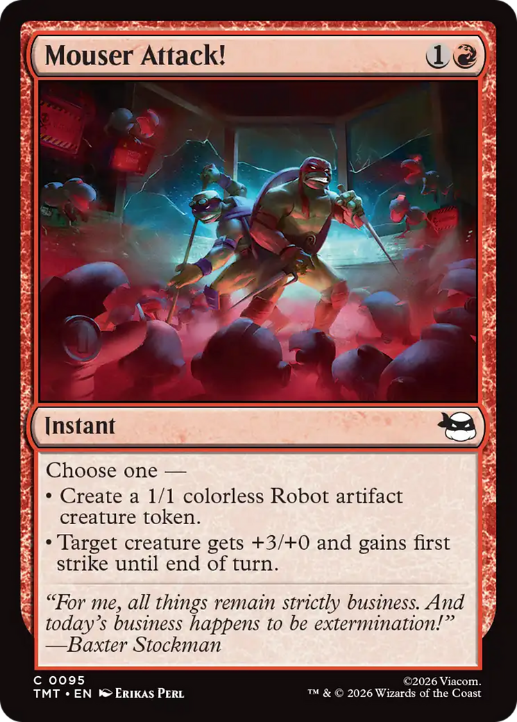 Mouser Attack! [Teenage Mutant Ninja Turtles] | Card Citadel