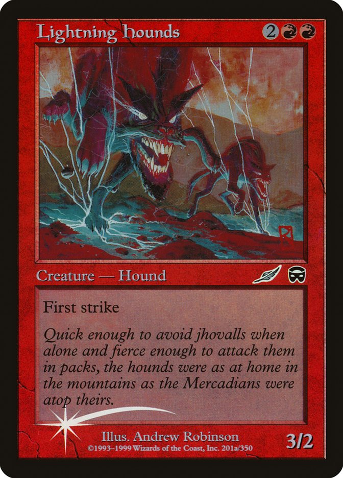 Lightning Hounds [Media Promos] | Card Citadel