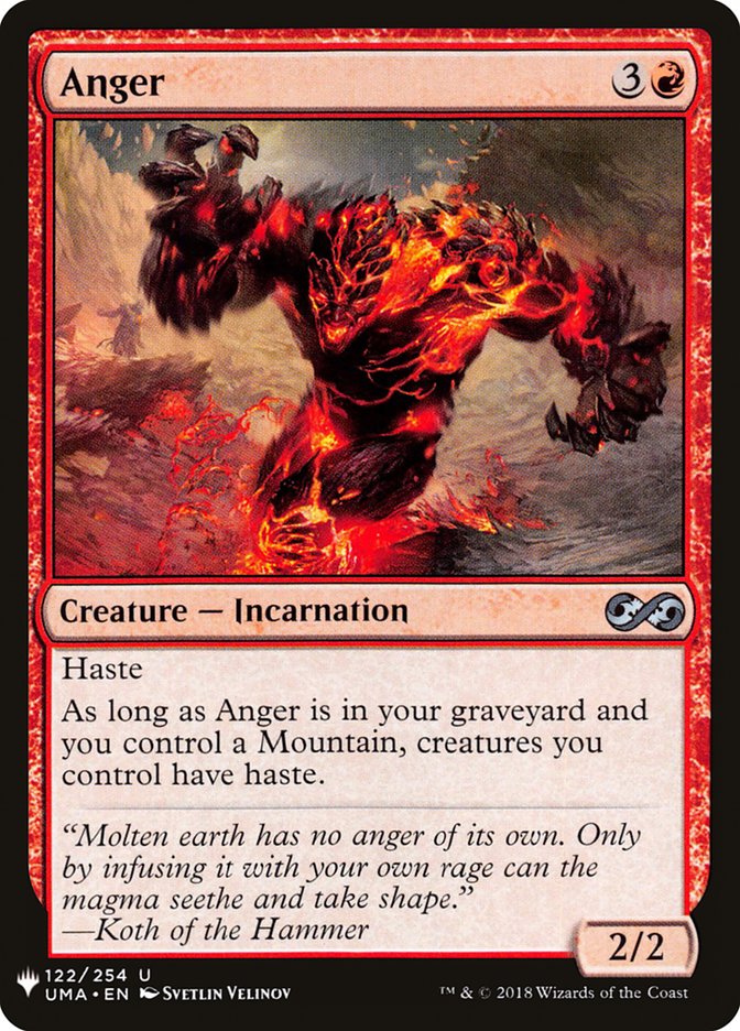 Anger [Mystery Booster] | Card Citadel