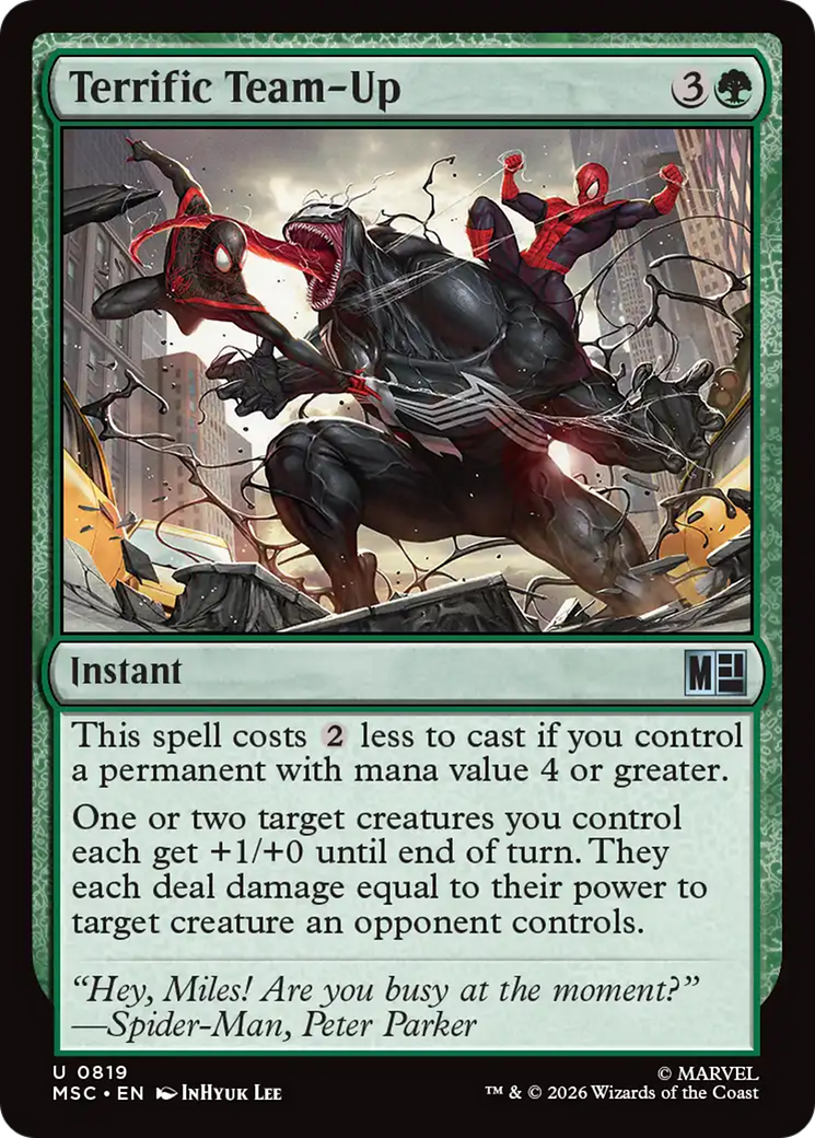 Terrific Team-Up [Marvel Super Heroes Commander] | Card Citadel