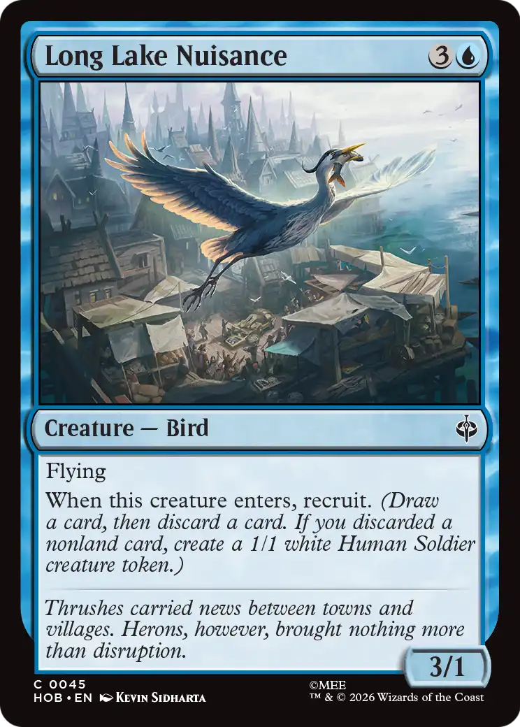 Long Lake Nuisance [The Hobbit] | Card Citadel