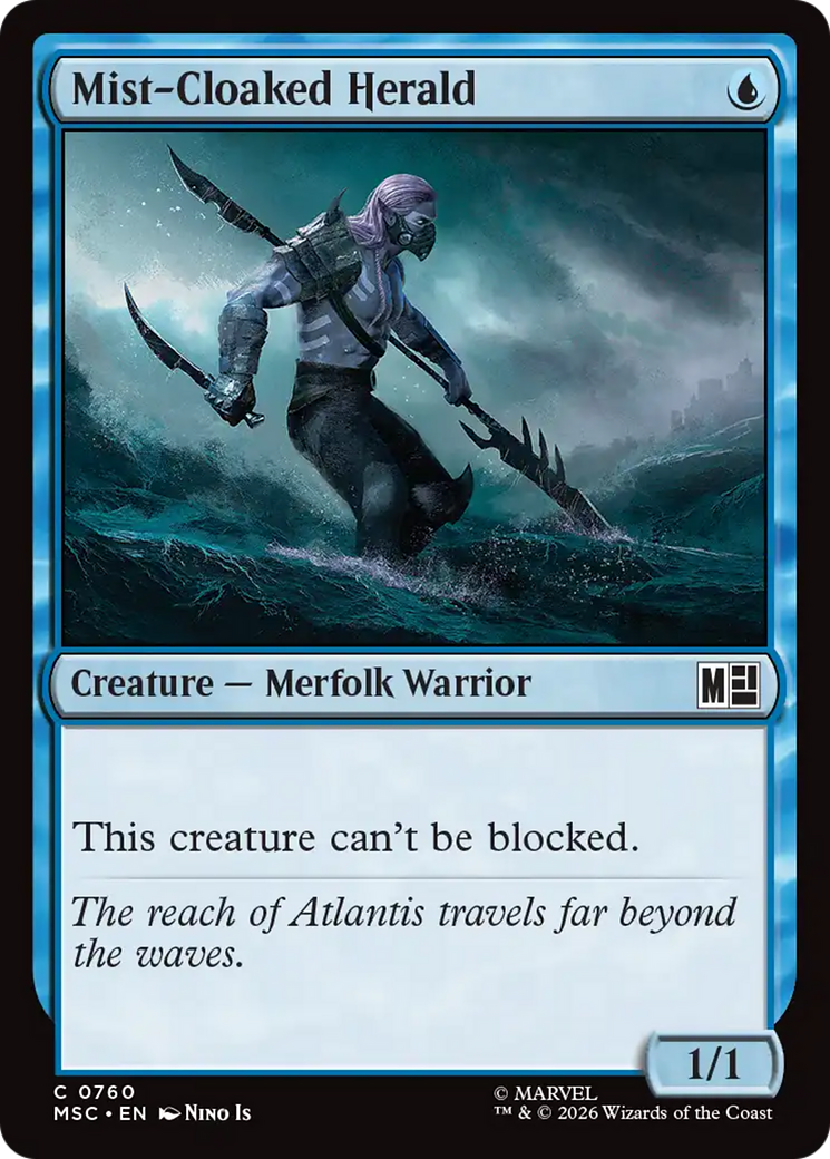 Mist-Cloaked Herald [Marvel Super Heroes Commander] | Card Citadel
