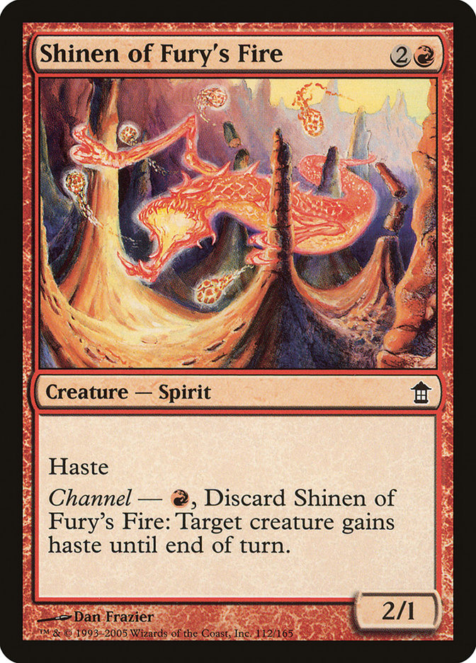 Shinen of Fury's Fire [Saviors of Kamigawa] | Card Citadel