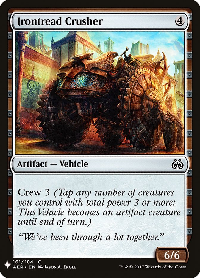 Irontread Crusher [Mystery Booster] | Card Citadel