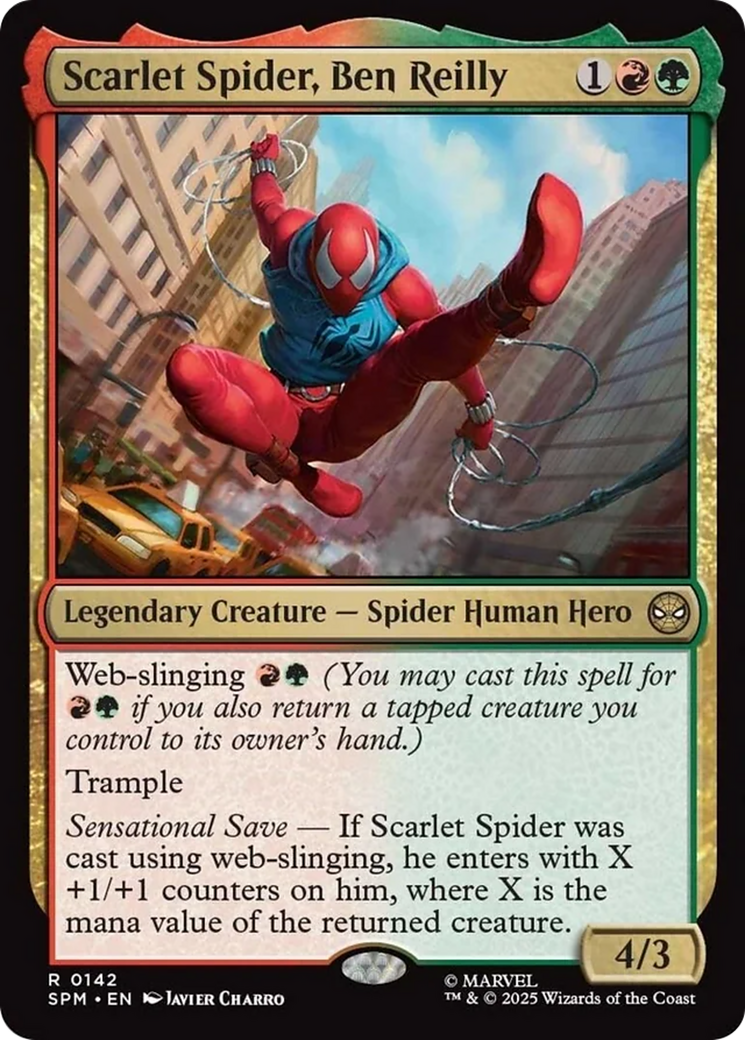 Scarlet Spider, Ben Reilly [Marvel's Spider-Man] | Card Citadel