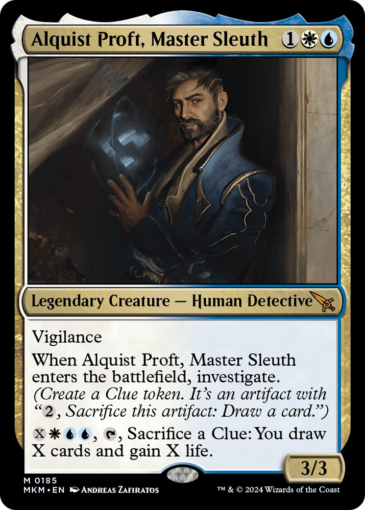 Alquist Proft, Master Sleuth [Murders at Karlov Manor] | Card Citadel