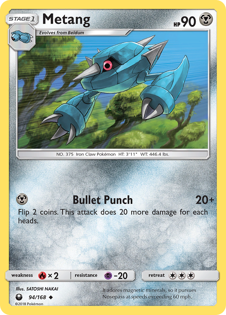 Metang (94/168) [Sun & Moon: Celestial Storm] | Card Citadel