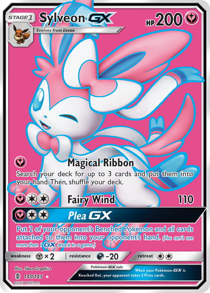 Sylveon GX (140/145) [Sun & Moon: Guardians Rising] | Card Citadel