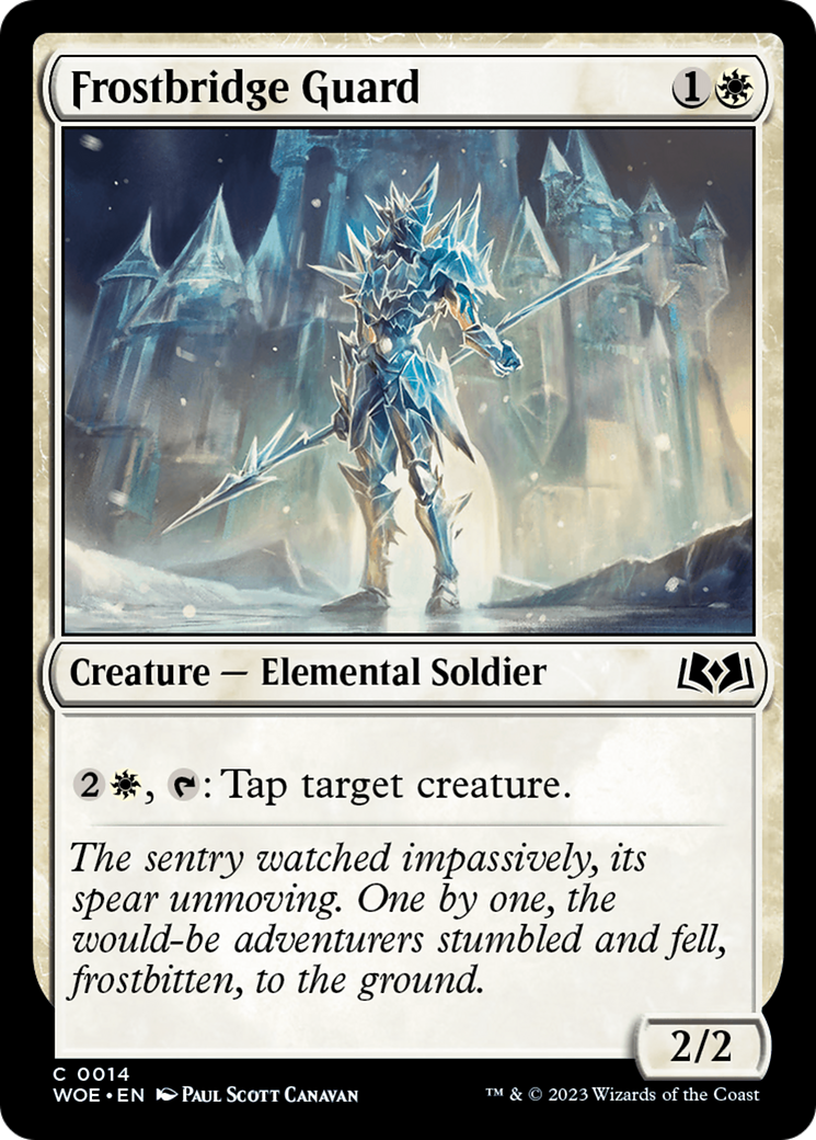 Frostbridge Guard [Wilds of Eldraine] | Card Citadel