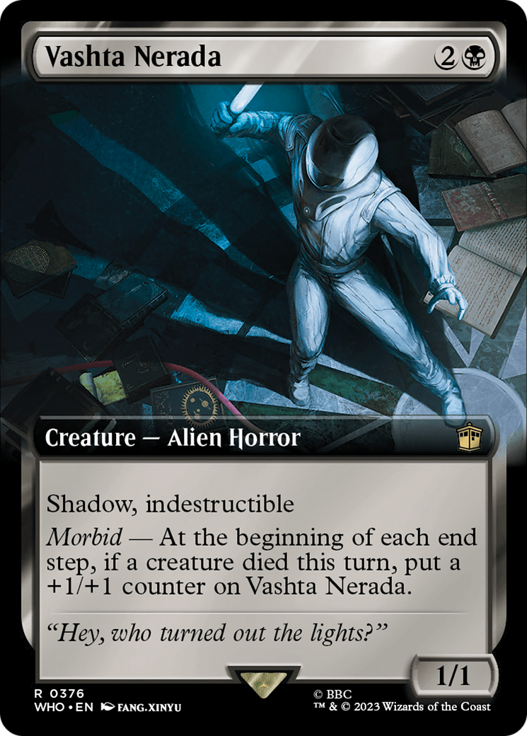 Vashta Nerada (Extended Art) [Doctor Who] | Card Citadel