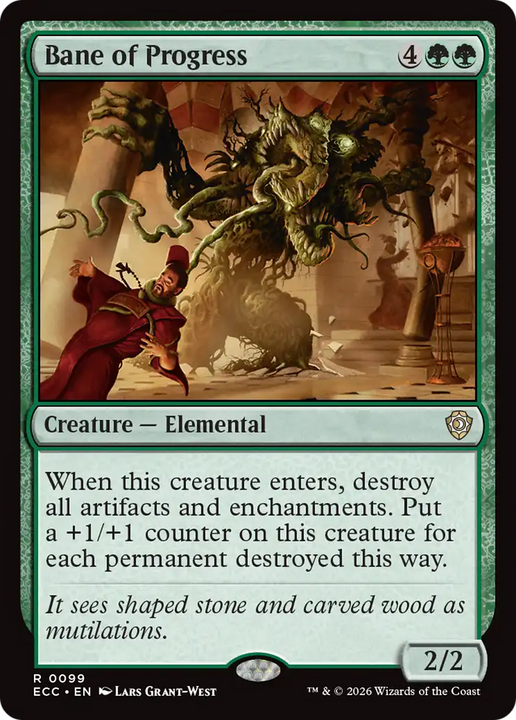 Bane of Progress [Lorwyn Eclipsed Commander] | Card Citadel