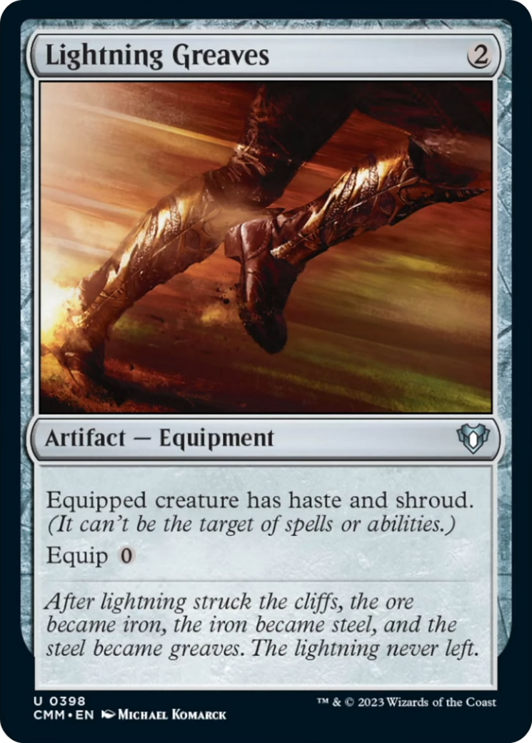 Lightning Greaves [Commander Masters] | Card Citadel