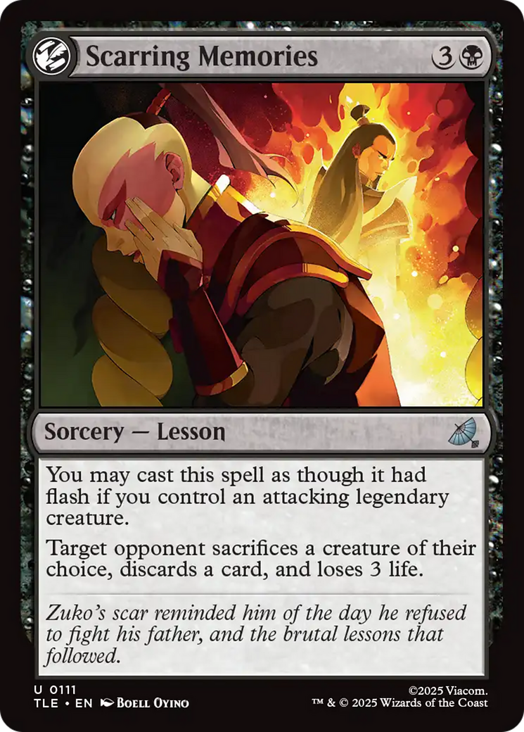 Scarring Memories [Avatar: The Last Airbender: Eternal-Legal] | Card Citadel