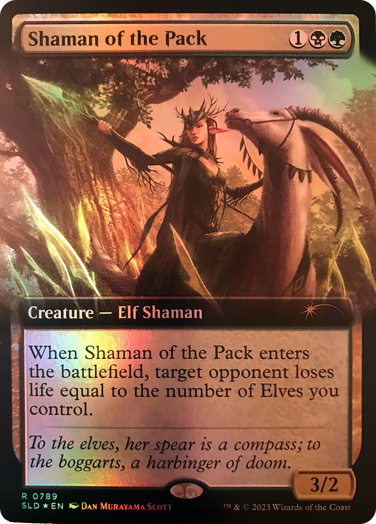 Shaman of the Pack (Extended Art) [Secret Lair Drop Series] | Card Citadel