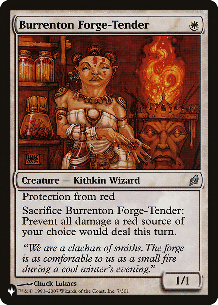 Burrenton Forge-Tender [The List Reprints] | Card Citadel