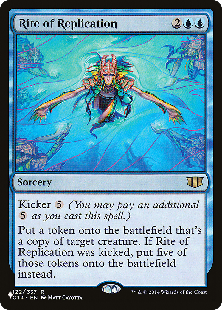 Rite of Replication (C14) [The List Reprints] | Card Citadel