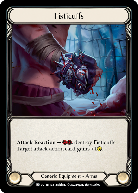 Fisticuffs [OUT181] (Outsiders)  Rainbow Foil | Card Citadel
