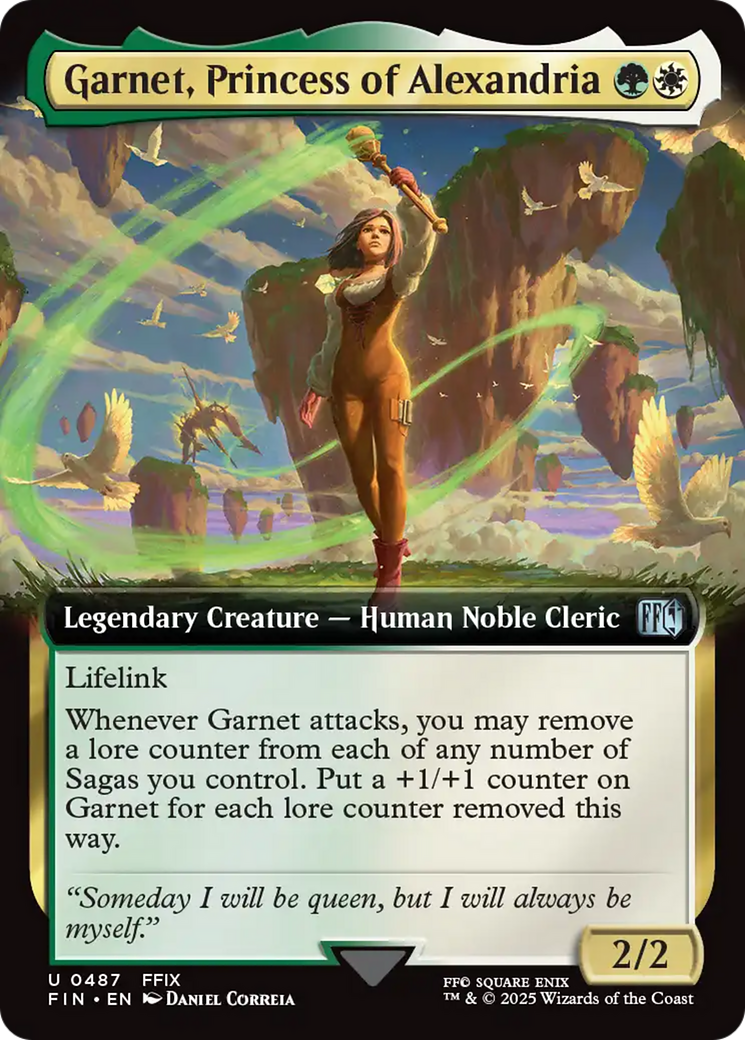 Garnet, Princess of Alexandria (Extended Art) [FINAL FANTASY] | Card Citadel