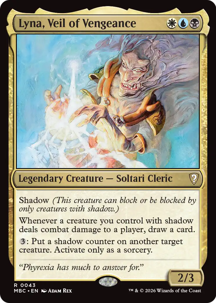Lyna, Veil of Vengeance [Mystery Booster: Commander Edition] | Card Citadel