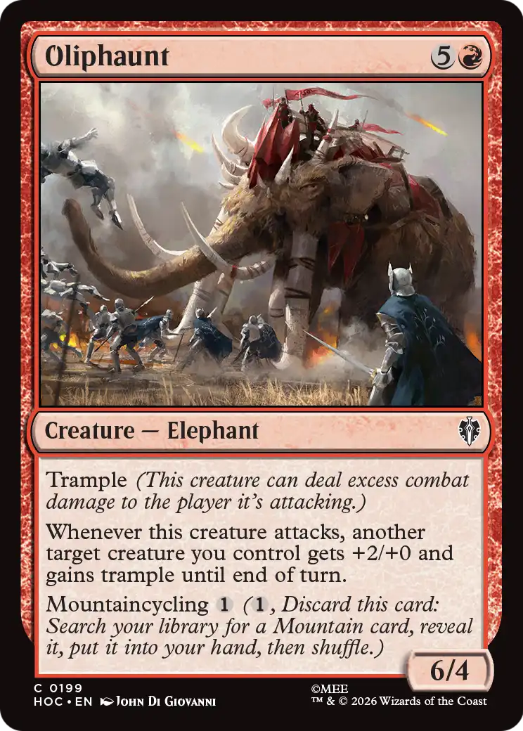Oliphaunt [The Hobbit: Eternal-Legal] | Card Citadel