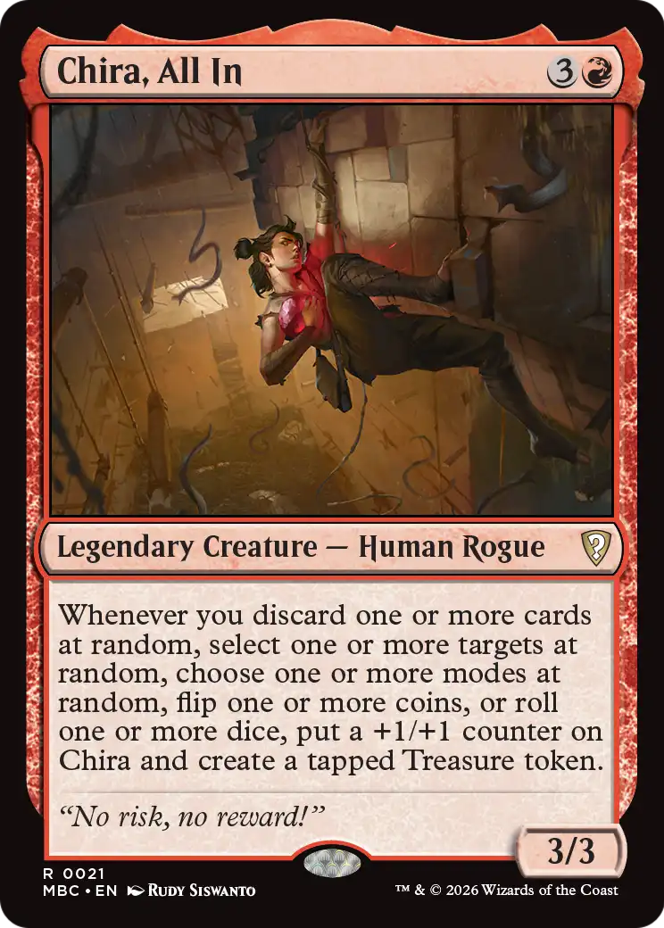 Chira, All In [Mystery Booster: Commander Edition] | Card Citadel