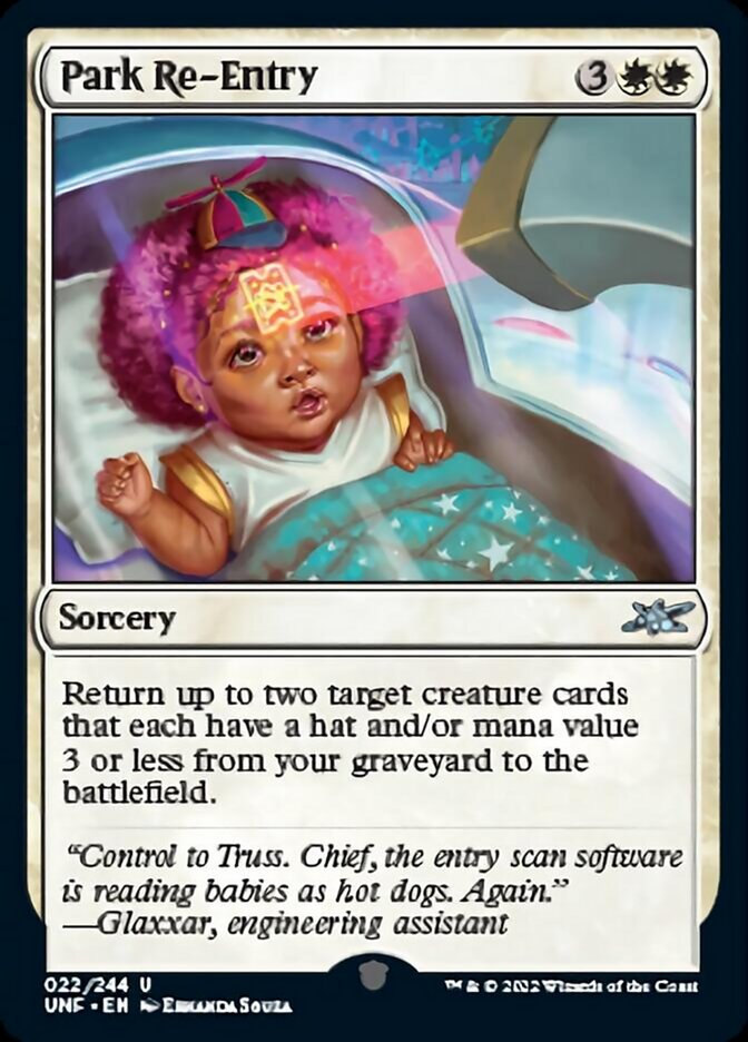 Park Re-Entry [Unfinity] | Card Citadel