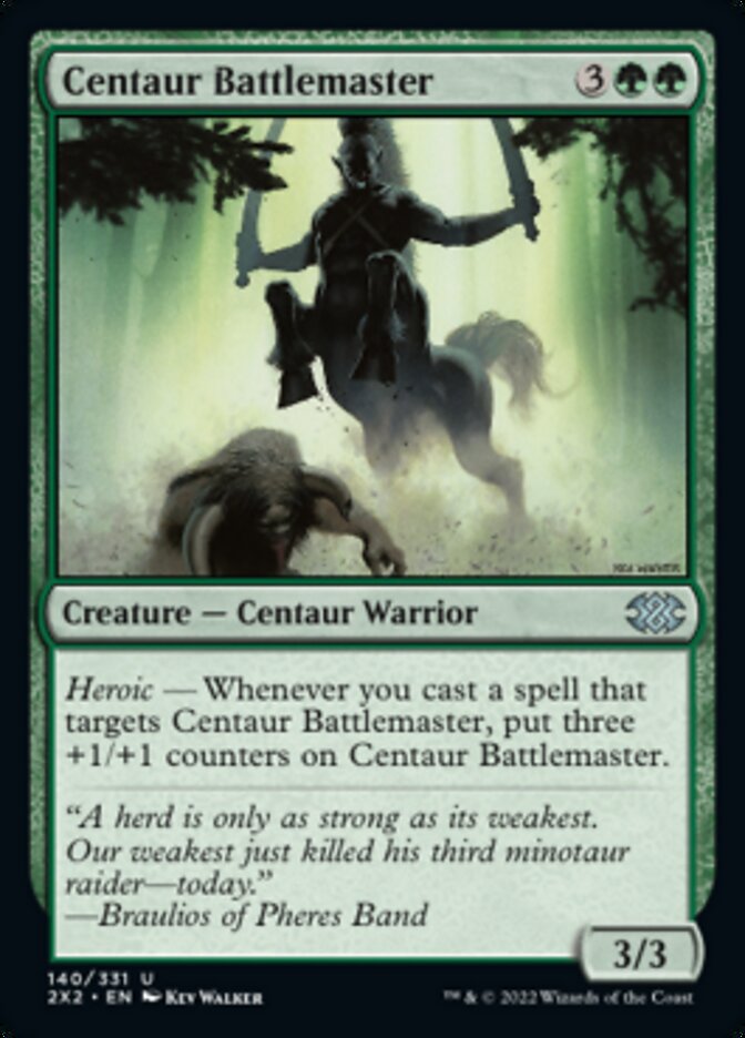 Centaur Battlemaster [Double Masters 2022] | Card Citadel