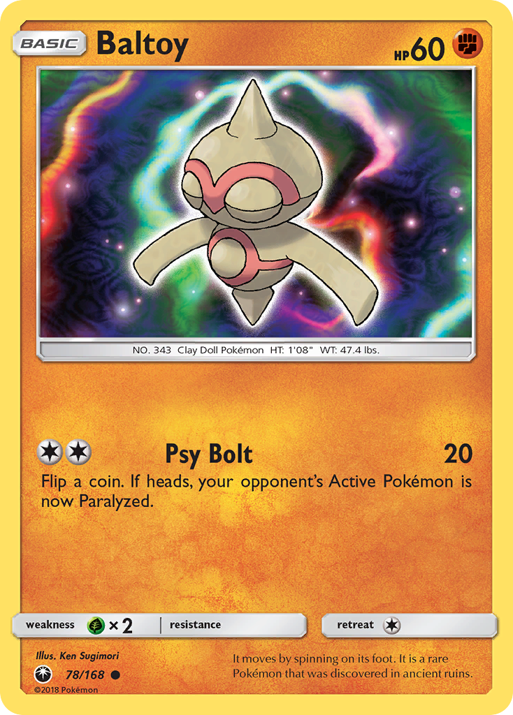 Baltoy (78/168) [Sun & Moon: Celestial Storm] | Card Citadel