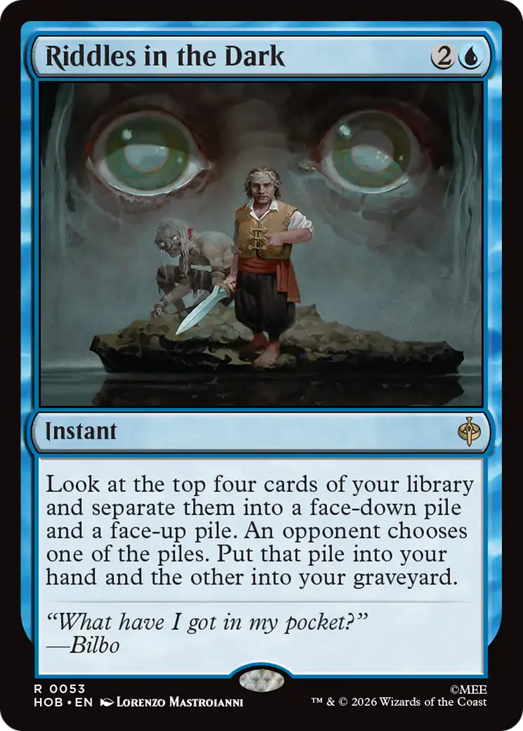 Riddles in the Dark [The Hobbit] | Card Citadel