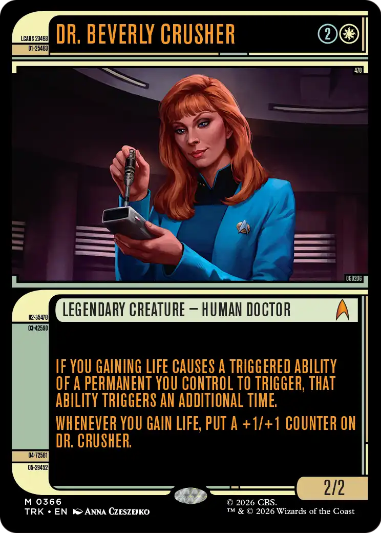 Dr. Beverly Crusher (Showcase) [Star Trek] | Card Citadel
