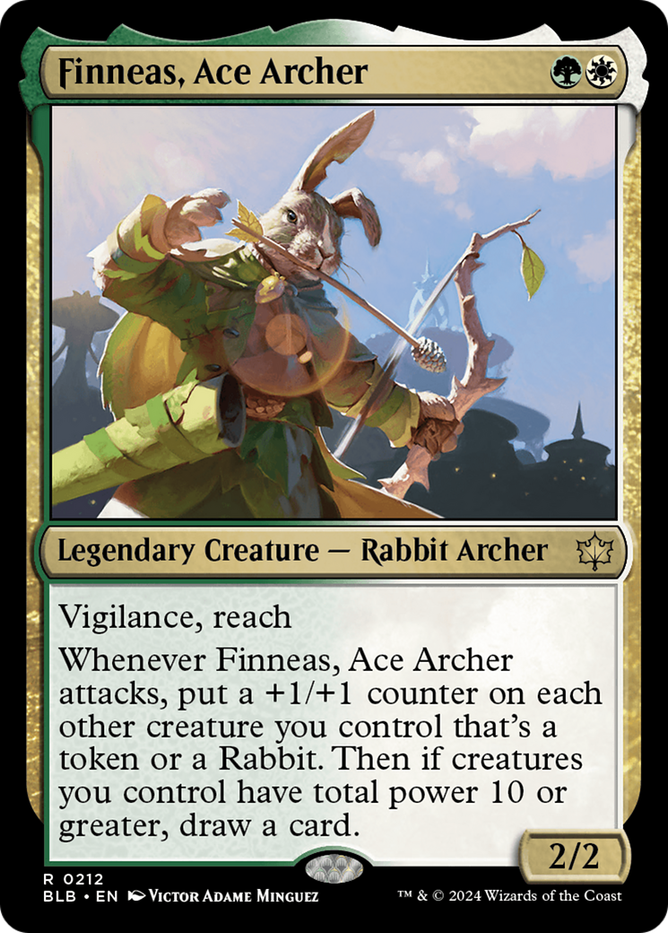 Finneas, Ace Archer [Bloomburrow] | Card Citadel