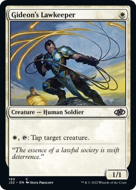 Gideon's Lawkeeper [Jumpstart 2022] | Card Citadel