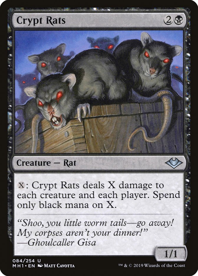 Crypt Rats [Modern Horizons] | Card Citadel