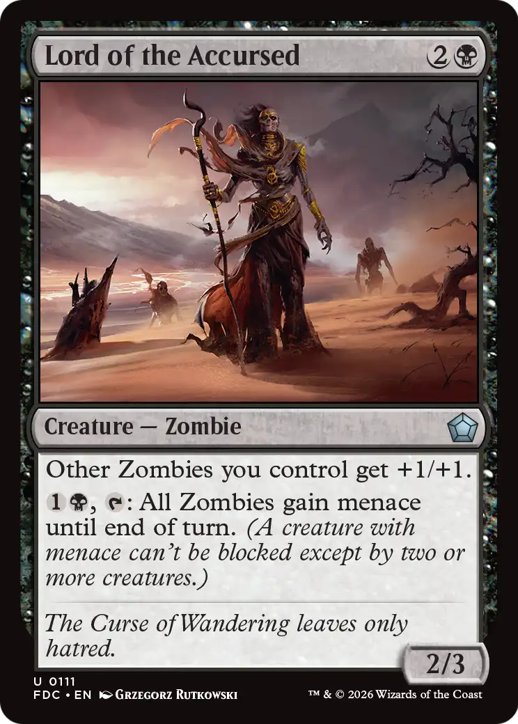 Lord of the Accursed [Foundations Commander] | Card Citadel