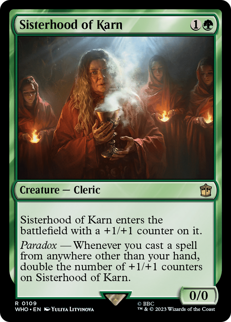 Sisterhood of Karn [Doctor Who] | Card Citadel